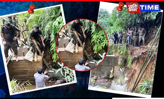 Indian Army Repairs Historic Catchment Structure in Assam’s Digboi